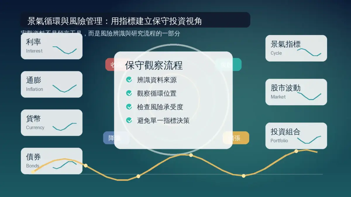 景氣循環、利率、通膨、債券與投資組合風險管理的封面圖